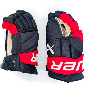 Bauer Vapor Hyperlite - Gant NHL Pro Stock d'occasion - Sebastian Aho (noir/rouge)